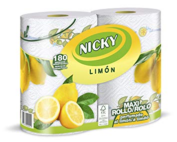 Papier de cuisine Nicky Maxi Limón 2C 2R x 12 – Nahmstar